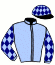 casaque portée par Devenne E. jockey du cheval de course JACADI DE RANCHVAL, information pmu ZETURF