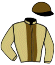 casaque portée par Guillon Mme Kat. jockey du cheval de course EPONIN DESJY, information pmu ZETURF