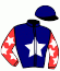 casaque portée par Blandin G. jockey du cheval de course JAGUAR HAUFOR, information pmu ZETURF casaque portée par Blandin G. jockey du cheval de course JAGUAR HAUFOR, information pmu ZETURF