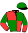 casaque portée par Enault C. jockey du cheval de course KING FLY, information pmu ZETURF
