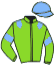 casaque portée par Beaucamp B. jockey du cheval de course KIERA MAGIC, information pmu ZETURF