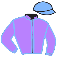 casaque portée par Friconnet Jea. D. jockey du cheval de course GARTA MAG, information pmu ZETURF