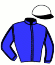 casaque portée par Lamare Mme L. jockey du cheval de course HOMMAGE DU TRIO, information pmu ZETURF