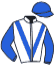 casaque portée par Vallette J. F. jockey du cheval de course JUDICIOUS DAYDREAM, information pmu ZETURF casaque portée par Vallette J. F. jockey du cheval de course JUDICIOUS DAYDREAM, information pmu ZETURF