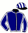 casaque portée par Raffin E. jockey du cheval de course JERIKA DE KERYANN, information pmu ZETURF