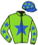 casaque portée par Daugeard Ph. jockey du cheval de course JUPITER D'ALIENIS, information pmu ZETURF casaque portée par Daugeard Ph. jockey du cheval de course JUPITER D'ALIENIS, information pmu ZETURF