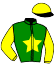 casaque portée par Allais P. M. jockey du cheval de course HAUGAIN, information pmu ZETURF casaque portée par Allais P. M. jockey du cheval de course HAUGAIN, information pmu ZETURF