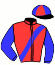 casaque portée par Baude S. jockey du cheval de course LUXURY DU DOUAROU, information pmu ZETURF casaque portée par Baude S. jockey du cheval de course LUXURY DU DOUAROU, information pmu ZETURF