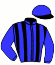 casaque portée par Roussel A. jockey du cheval de course MEANDRO (FR), information pmu ZETURF casaque portée par Roussel A. jockey du cheval de course MEANDRO (FR), information pmu ZETURF