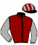 casaque portée par Le Clerc B. jockey du cheval de course ISPANOZA (FR), information pmu ZETURF
