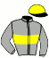 casaque portée par Lotout A. jockey du cheval de course BUEN STAR (FR), information pmu ZETURF