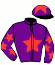 casaque portée par Eyquem Jb. jockey du cheval de course MON OURAGAN, information pmu ZETURF