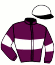 casaque portée par Pellerin P. jockey du cheval de course EROS DU RIB, information pmu ZETURF
