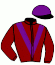 casaque portée par Madamet A. jockey du cheval de course TROIS POINT HUIT, information pmu ZETURF