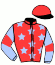 casaque portée par Gilles G. jockey du cheval de course ENERGIE D'ANLOUNA, information pmu ZETURF casaque portée par Gilles G. jockey du cheval de course ENERGIE D'ANLOUNA, information pmu ZETURF