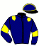 casaque portée par Mlle Lepage A. jockey du cheval de course KALI DEL PURPLE, information pmu ZETURF