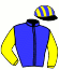 casaque portée par Rousset Y. jockey du cheval de course VOULU, information pmu ZETURF