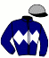 casaque portée par Geffroy Kyl. jockey du cheval de course LADY ROCK, information pmu ZETURF