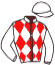 casaque portée par Eon Mlle M. jockey du cheval de course KAWARETH, information pmu ZETURF casaque portée par Eon Mlle M. jockey du cheval de course KAWARETH, information pmu ZETURF