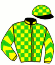 casaque portée par Barille Y. jockey du cheval de course PODIA DAZ, information pmu ZETURF casaque portée par Barille Y. jockey du cheval de course PODIA DAZ, information pmu ZETURF