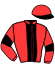 casaque portée par Raffin Th. jockey du cheval de course KADABRA, information pmu ZETURF
