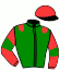 casaque portée par Raffin E. jockey du cheval de course JOYCE ANGOT, information pmu ZETURF