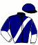 casaque portée par Lenain G. jockey du cheval de course GANGSTER SQUAD (FR), information pmu ZETURF