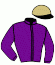 casaque portée par Aube L. jockey du cheval de course HERMIONE PHIL (FR), information pmu ZETURF