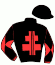 casaque portée par Moire J. jockey du cheval de course GRAAL DUB'S (FR), information pmu ZETURF