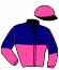 casaque portée par Vallette Mlle A. S. jockey du cheval de course JOLI LULU, information pmu ZETURF