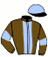 casaque portée par Rocher S. jockey du cheval de course GUESS LUFFY, information pmu ZETURF casaque portée par Rocher S. jockey du cheval de course GUESS LUFFY, information pmu ZETURF