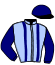 casaque portée par Lamare F. jockey du cheval de course KENTUCKY VALLEY, information pmu ZETURF casaque portée par Lamare F. jockey du cheval de course KENTUCKY VALLEY, information pmu ZETURF