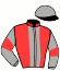 casaque portée par Maillard A. G. jockey du cheval de course KORLEON SHELBY, information pmu ZETURF