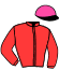casaque portée par Pacaut Mlle C. jockey du cheval de course MACHA (FR), information pmu ZETURF