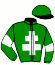 casaque portée par Bonne D. jockey du cheval de course CHARMANTE LULU (FR), information pmu ZETURF