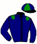 casaque portée par Favris Gab. jockey du cheval de course EASY DE TROUVILLE, information pmu ZETURF