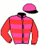 casaque portée par Doudard Mlle M. jockey du cheval de course MADGILLOUD PAIX (FR), information pmu ZETURF