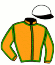 casaque portée par Bazire J. M. jockey du cheval de course HEADING REFERENCE, information pmu ZETURF