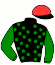 casaque portée par Lenoir M. jockey du cheval de course JOKER DU BOUFFEY, information pmu ZETURF