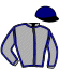 casaque portée par Plaire B. R. jockey du cheval de course ISLAND GIS, information pmu ZETURF