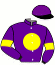 casaque portée par Gaignard Q. jockey du cheval de course OEUVRE DU MAITRE, information pmu ZETURF