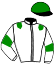 casaque portée par David B. A. jockey du cheval de course ESPOIR ROSE, information pmu ZETURF