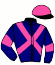 casaque portée par Lorin Y. jockey du cheval de course INDIGO BELLO, information pmu ZETURF