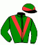 casaque portée par Mescam D. jockey du cheval de course GAIUS (FR), information pmu ZETURF