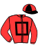 casaque portée par Re G. jockey du cheval de course BROTHER BERNARD (FR), information pmu ZETURF