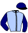 casaque portée par Crastus A. jockey du cheval de course LUCAYANO (FR), information pmu ZETURF