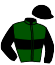 casaque portée par Benoist G. jockey du cheval de course SANDSTORM (DE), information pmu ZETURF