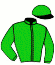 casaque portée par Tabti M. jockey du cheval de course ZHANG FEI, information pmu ZETURF