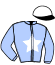 casaque portée par Demuro C. jockey du cheval de course L'INDOMPTABLE (FR), information pmu ZETURF