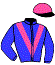 casaque portée par Hardouin E. jockey du cheval de course SHENKO, information pmu ZETURF